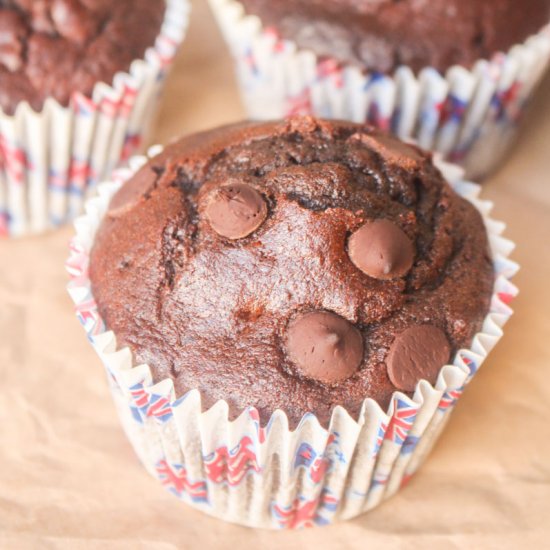 Double Chocolate Muffins