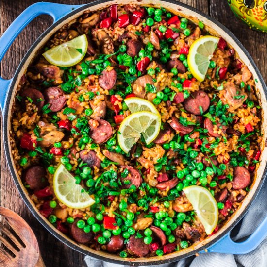 Chicken and Chorizo Paella