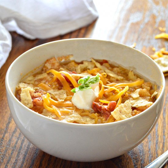 Slow Cooker Tortilla Soup