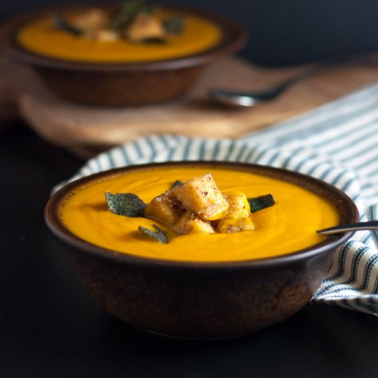 Smoky Chipotle Sweet Potato Soup