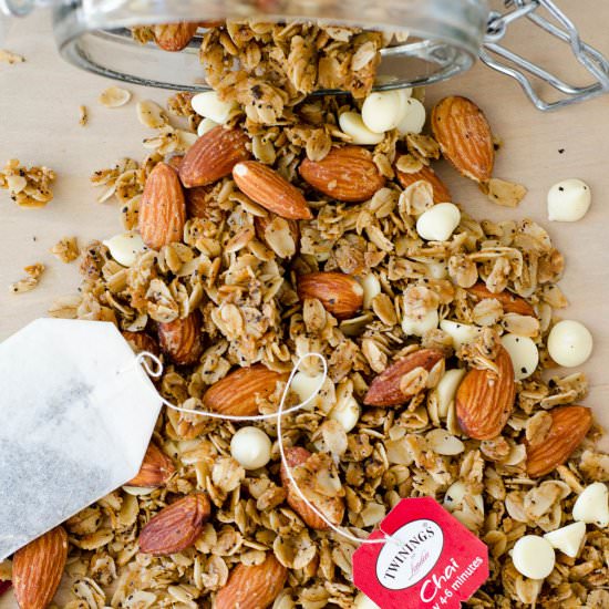 chai spiced granola