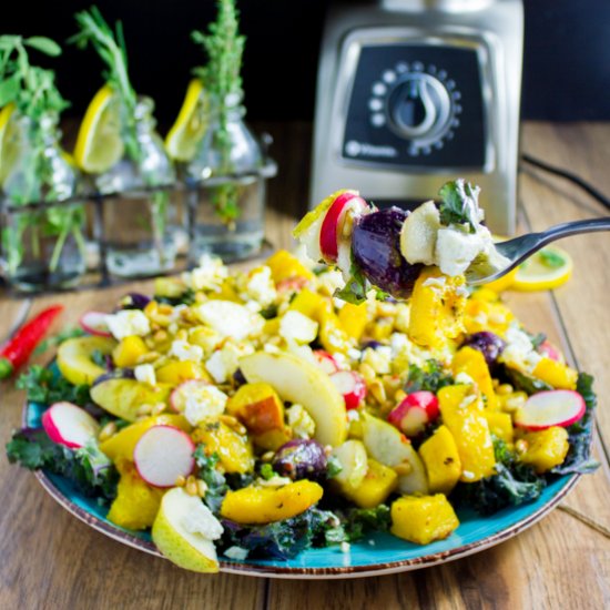 Roast Pumpkin Mediterranean Salad