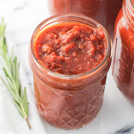 Sausage and Rosemary Tomato Sauce