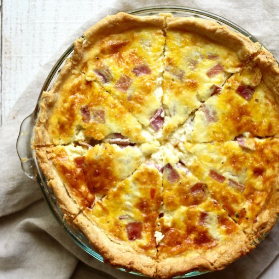 French Beer Quiche