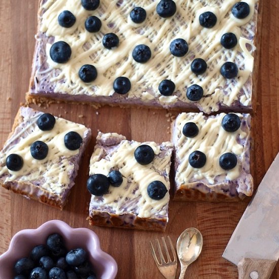 Blueberries cheesecake