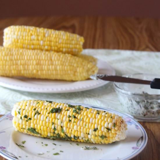 Herb Buttered Corn on the Cob