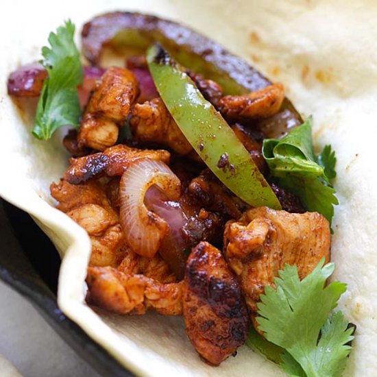 Sizzling Chicken Fajita