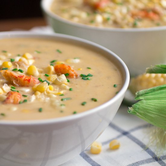 Corn and Crawfish Chowder