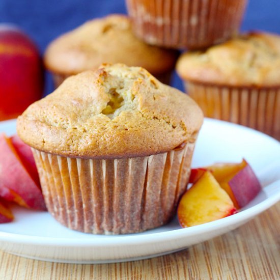 Peaches and Cream Muffins