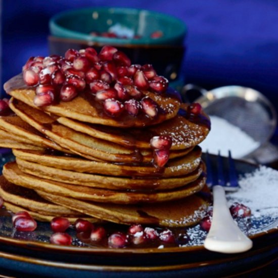 Spiced Pumpkin Pancakes