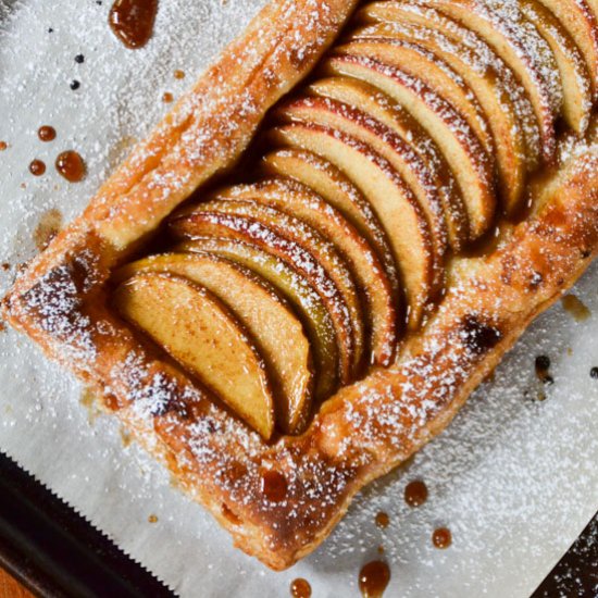 Apple Puff Pastry Tart