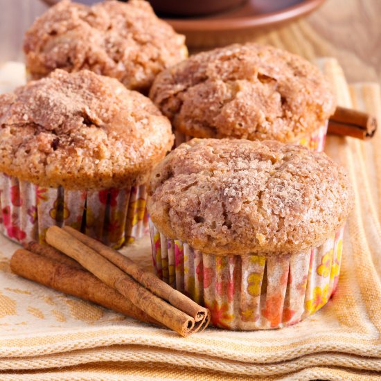 Gluten & Dairy-free Apple Muffins