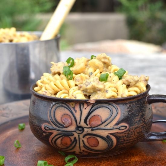 Creamy Sausage Pumpkin Pasta