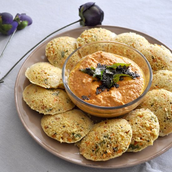 Oat Semolina Idli