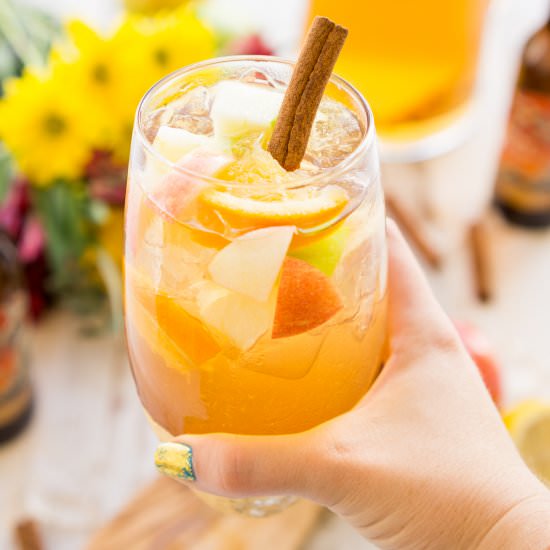 Hard Apple Cider Sangria