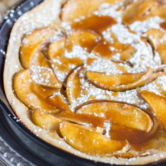 Caramel Apple Dutch Baby