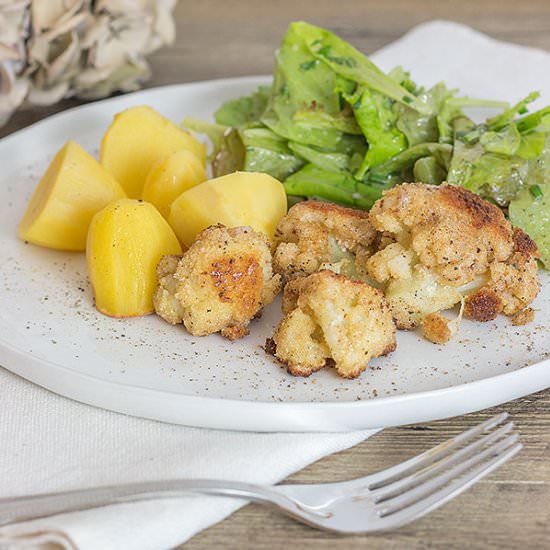 Breaded & Fries Cauliflower