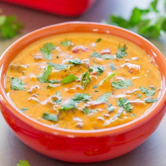 Beef Queso Dip