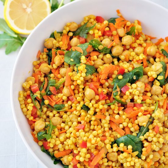 Curry Chickpea Cous Cous