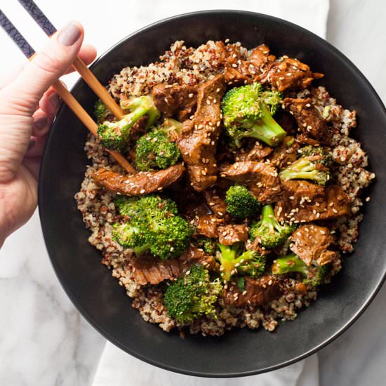 Slow Cooker Beef and Broccoli