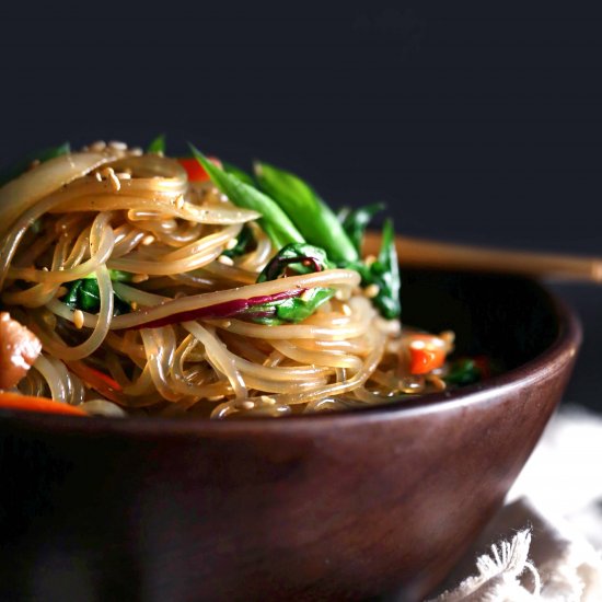 Stir-Fried Sweet Potato Noodles