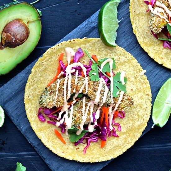 Crispy Avocado Tacos