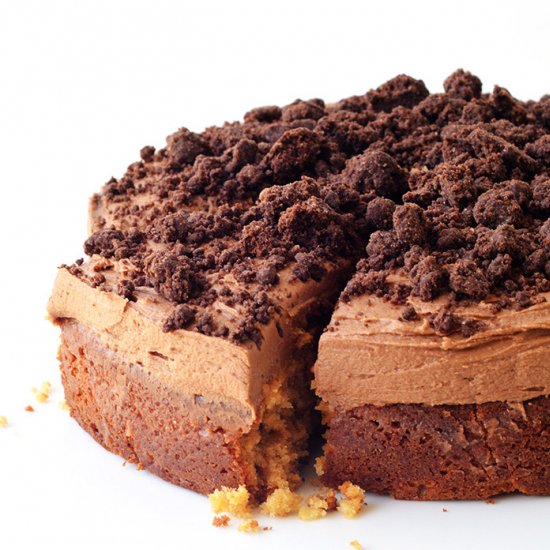 Peanut Butter Poke Cake