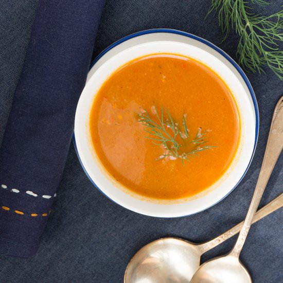 Spiced Moroccan Tomato Soup