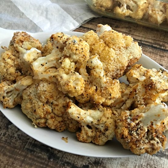 Cheesy Baked Cauliflower