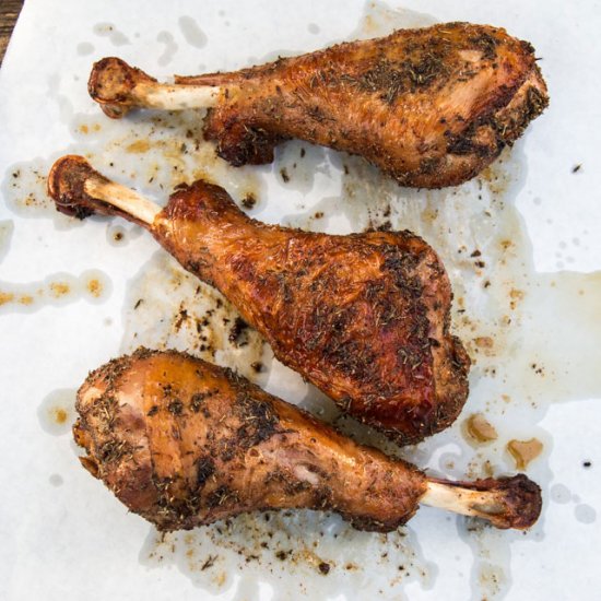 Herb Roasted Turkey Legs