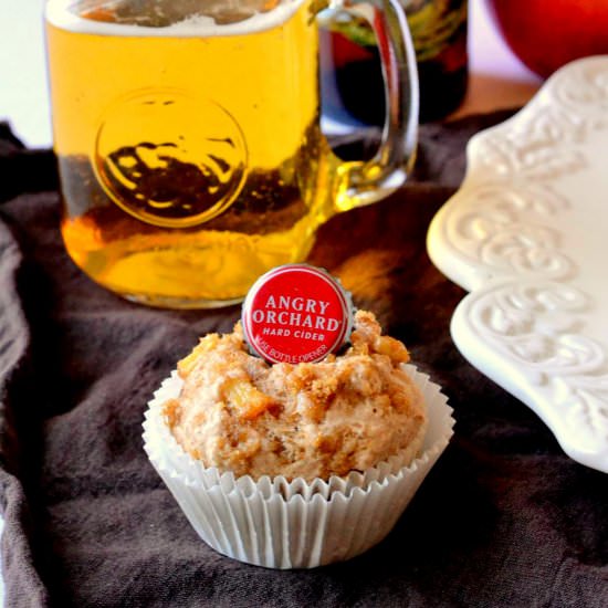 Hard Apple Cider Muffins