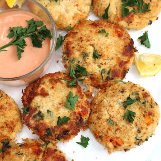 Homemade Crab Cakes