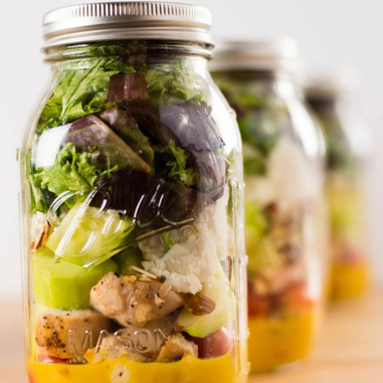 Make-Ahead Mason Jar Salads