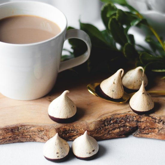 Mocha Meringue Kisses