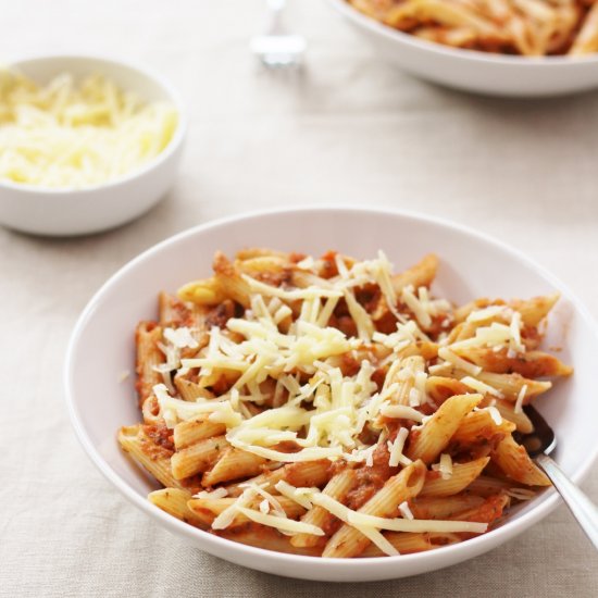 Hidden Vegetable Ratatouille Pasta