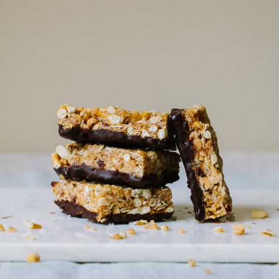 Peanut and Pretzel Bars