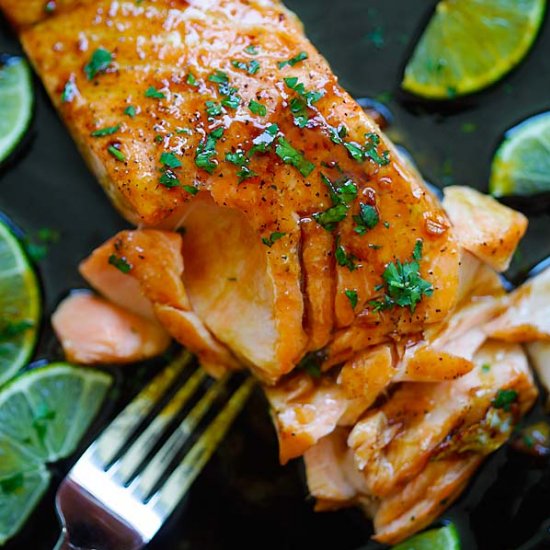 Honey Lime Salmon