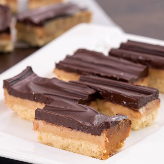 Homemade Twix Bars