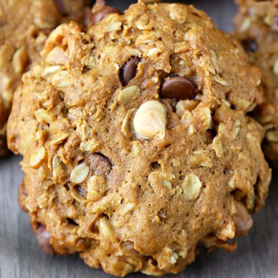 Pumpkin Oatmeal Cookies