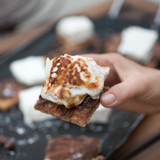 Chocolate Caramel S’mores