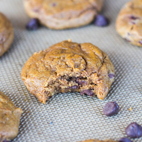 Pumpkin Chocolate Chip Cookies