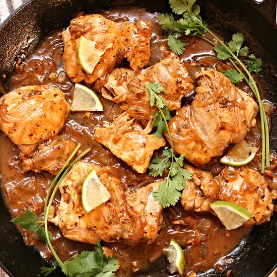 Coconut Lime Sriracha Chicken