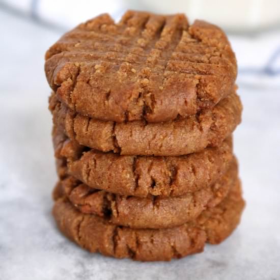 Brown Sugar Cinnamon PB Cookies