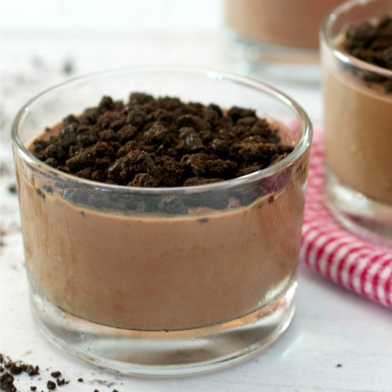 Boozy Triple Chocolate Pudding