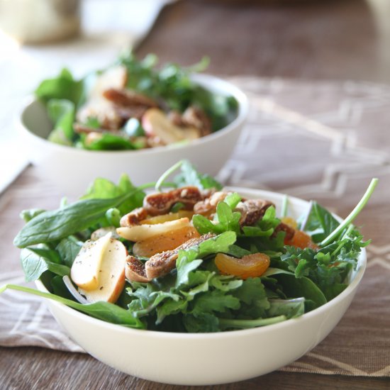 Chewy Dried Apricot & Fig Salad