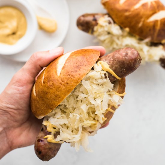 Bratwurst Sandwich