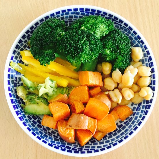 Roasted Sweet Potato Bowls