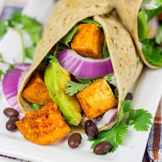 Southwestern Veggie Wraps