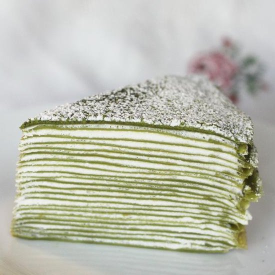 21-Layer Matcha Mille Crêpe