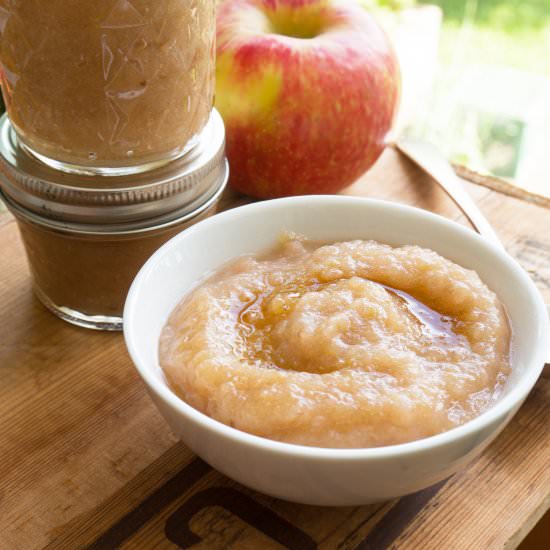 Maple Apple Sauce